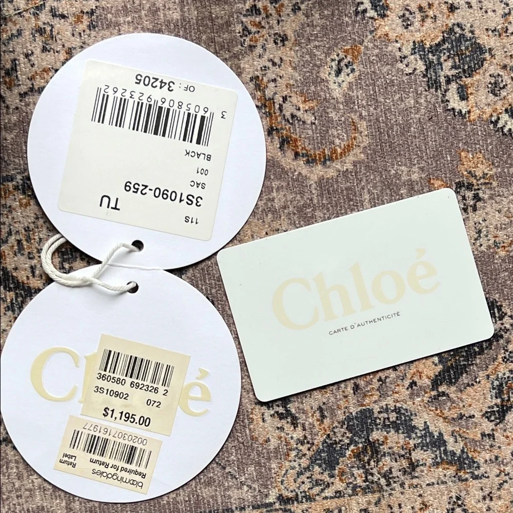 Black Chloe Marcie Bag Medium - Picture 10 of 15